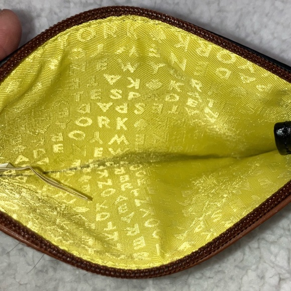 Kate Spade Novelty Calf Hair You Put the Lime in my Coconut Coin purse NWOT - Picture 6 of 10